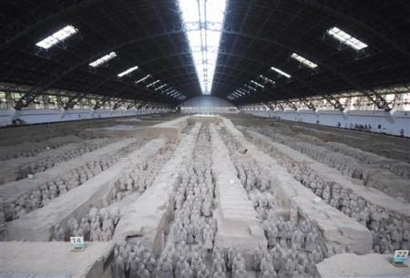 Chùm ảnh: Đội quân đất nung 8.000 binh mã của Tần Thủy Hoàng - 1 Chùm ảnh: Đội quân đất nung 8.000 binh mã của Tần Thủy Hoàng - 1