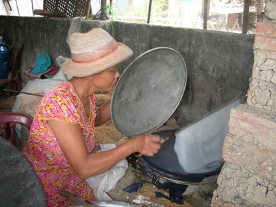Chùm ảnh: Về làng bánh tráng Đại Lộc - 3 Chùm ảnh: Về làng bánh tráng Đại Lộc - 3