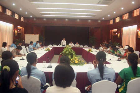 Khởi tranh giải bóng chuyền bãi biển cup Sun Spa Resort - 1