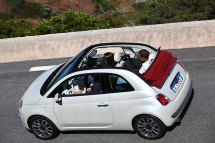 Điệu đà Fiat 500C - 1 Điệu đà Fiat 500C - 1
