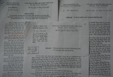 Dân khởi kiện Thành phố vì “lờ” 3 công văn - 1