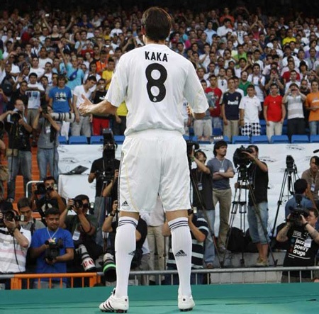 Kaka chính thức ra mắt tại Real Madrid - 5 Kaka chính thức ra mắt tại Real Madrid - 5