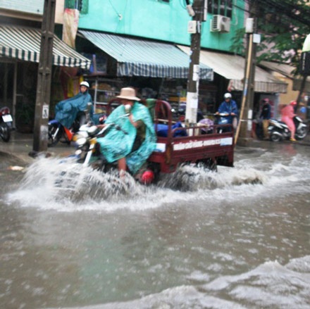 TPHCM ngập nặng sau cơn mưa nhỏ - 1 TPHCM ngập nặng sau cơn mưa nhỏ - 1
