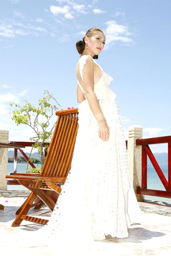 Hoa hậu Bình Phương làm “cô dâu” xinh đẹp - 4 Hoa hậu Bình Phương làm “cô dâu” xinh đẹp - 4