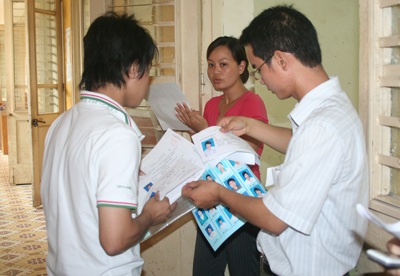 Nhiều thí sinh bỏ thi các trường “tốp trên” - 1