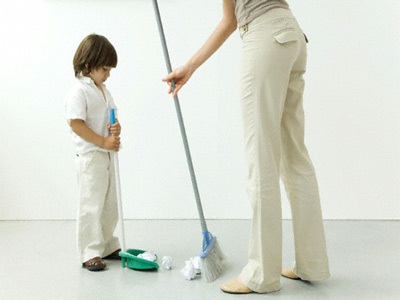 Dạy con làm việc nhà - 1 Dạy con làm việc nhà - 1