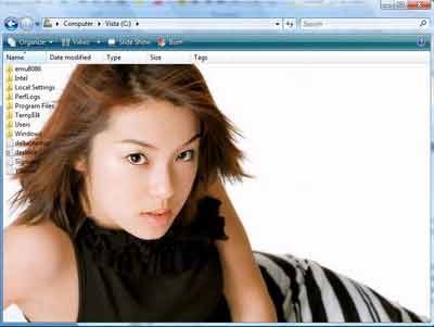 Tạo hình nền cho thư mục trên Windows Vista - 3 Tạo hình nền cho thư mục trên Windows Vista - 3