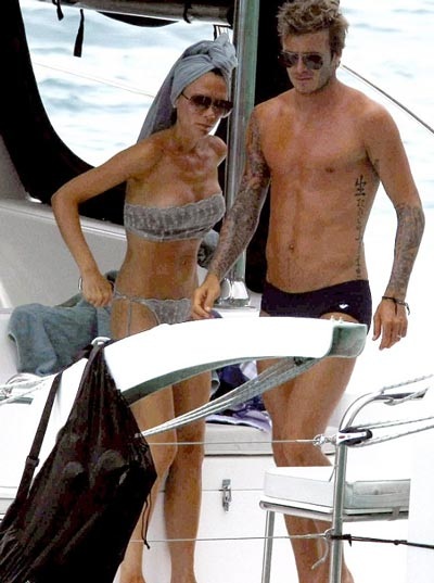 Vợ chồng Beckham quấn quýt trong kỳ nghỉ mới - 2 Vợ chồng Beckham quấn quýt trong kỳ nghỉ mới - 2