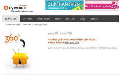 Yahoo! Việt Nam “chơi khó” các mạng xã hội trong nước - 2 Yahoo! Việt Nam “chơi khó” các mạng xã hội trong nước - 2