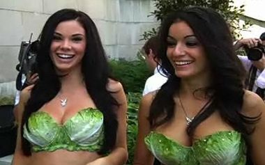 Chùm ảnh: Siêu mẫu diện bikini rau diếp - 5