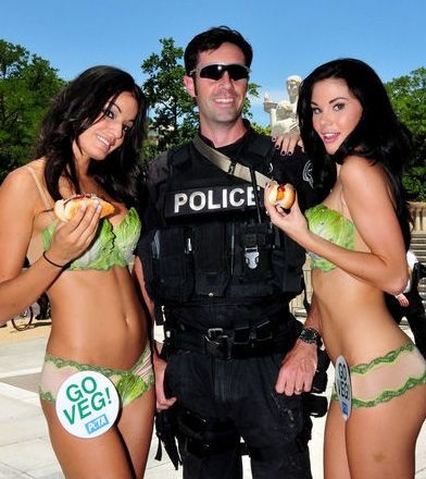 Chùm ảnh: Siêu mẫu diện bikini rau diếp - 13