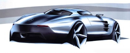 Mercedes sẽ sản xuất xe SLS chạy điện - 3 Mercedes sẽ sản xuất xe SLS chạy điện - 3