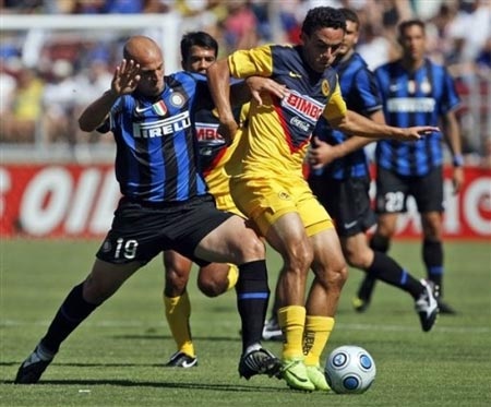 Inter gục ngã trước CF America tại trận mở màn - 2 Inter gục ngã trước CF America tại trận mở màn - 2