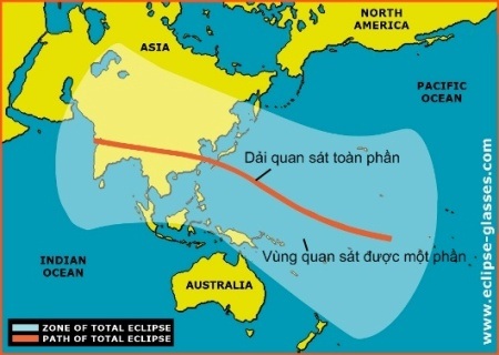 Rủ nhau lập “hội” xem nhật thực dài nhất TK 21 - 1 Rủ nhau lập “hội” xem nhật thực dài nhất TK 21 - 1