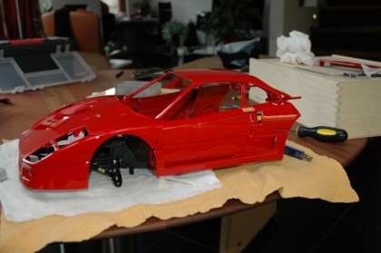 “Mổ” một chiếc Ferrari tí hon - 14 “Mổ” một chiếc Ferrari tí hon - 14