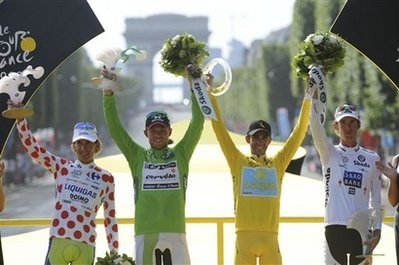 Contador đăng quang chức vô địch Tour de France 2009 - 4