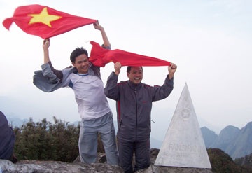 Sẽ cắm cờ 1.000 năm Thăng Long lên đỉnh Phan Xi Păng - 1 Sẽ cắm cờ 1.000 năm Thăng Long lên đỉnh Phan Xi Păng - 1