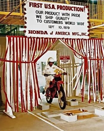 Honda ngừng sản xuất mô-tô tại Mỹ  - 1