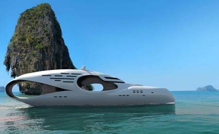 Ngắm 2 siêu du thuyền có hình thù “kỳ quái” - 8 Ngắm 2 siêu du thuyền có hình thù “kỳ quái” - 8