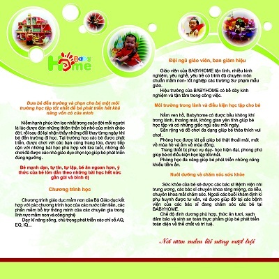 Baby Home - Nơi ươm mầm tài năng vượt trội - 2 Baby Home - Nơi ươm mầm tài năng vượt trội - 2