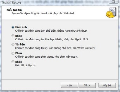Khôi phục dữ liệu đơn giản và nhanh chóng - 4 Khôi phục dữ liệu đơn giản và nhanh chóng - 4