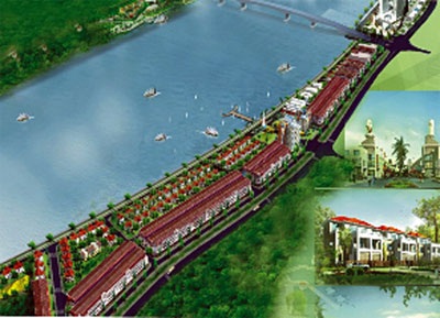 Khởi công khu đô thị trải dài theo quốc lộ 1A - 1 Khởi công khu đô thị trải dài theo quốc lộ 1A - 1