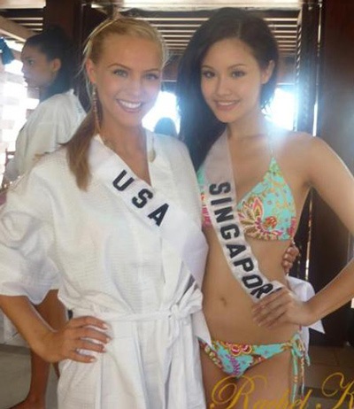 Hình ảnh đầu tiên của Hoàng Yến tại Bahamas - 7