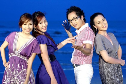 Bằng Cường “kết” ba cô gái Mắt Ngọc - 1