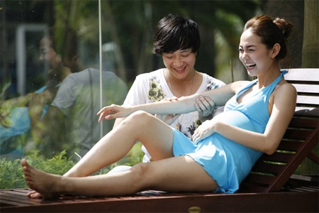 Minh Hằng - Lương Mạnh Hải nói về chuyện… hôn nhau - 3 Minh Hằng - Lương Mạnh Hải nói về chuyện… hôn nhau - 3