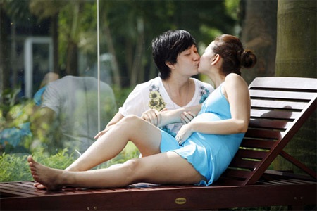 Minh Hằng - Lương Mạnh Hải nói về chuyện… hôn nhau - 2 Minh Hằng - Lương Mạnh Hải nói về chuyện… hôn nhau - 2