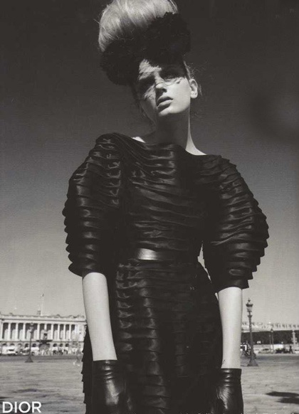 Chùm ảnh đen trắng của siêu mẫu xinh đẹp Lily Donaldson - 5