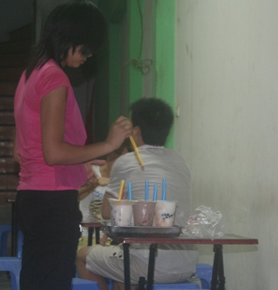 Hoang mang thông tin trà sữa trân châu chứa polymer - 1