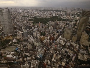Động đất mạnh làm rung chuyển thủ đô Tokyo - 1 Động đất mạnh làm rung chuyển thủ đô Tokyo - 1