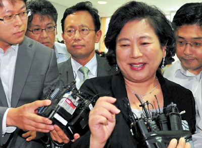 Chủ tịch Huyndai đến Triều Tiên  - 1