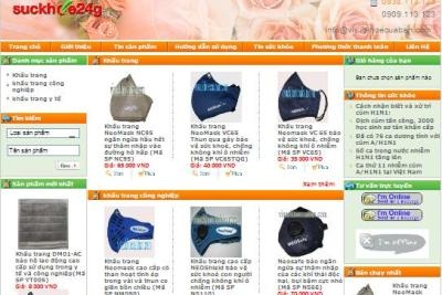 "Sốt" khẩu trang chống cúm trên mạng - 1