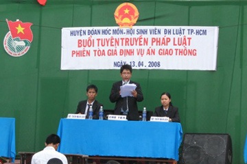 Sinh viên luật 20 nước tranh tài trong phiên tòa giả định - 1