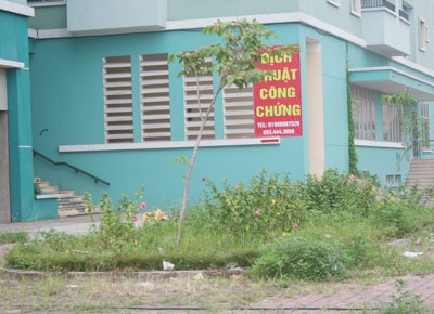 Bừa bãi “quá đà” trong khu đô thị mới - 1 Bừa bãi “quá đà” trong khu đô thị mới - 1