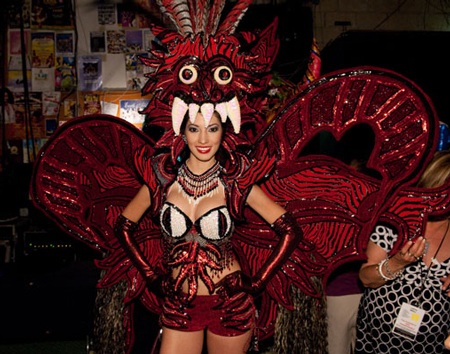 Panama chiến thắng trong phần thi trang phục dân tộc - 2