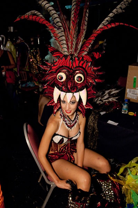 Panama chiến thắng trong phần thi trang phục dân tộc - 1