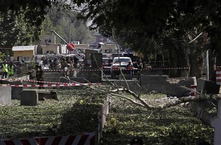Kabul: Đánh bom trước trụ sở NATO, 73 người thương vong - 3