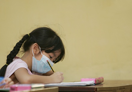 Chùm ảnh: “Ninja” đến trường - 7