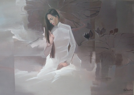 Mai Phương Thuý hoá thân thành người đẹp trong tranh - 8 Mai Phương Thuý hoá thân thành người đẹp trong tranh - 8