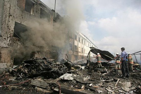 Đánh bom liều chết đồn cảnh sát Nga, 20 người thiệt mạng - 7