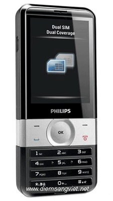 Điện thoại Philips công nghệ Pin Xenium siêu bền - 1 Điện thoại Philips công nghệ Pin Xenium siêu bền - 1
