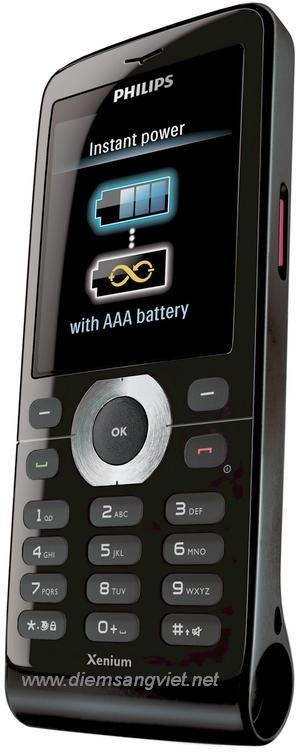Điện thoại Philips công nghệ Pin Xenium siêu bền - 4 Điện thoại Philips công nghệ Pin Xenium siêu bền - 4