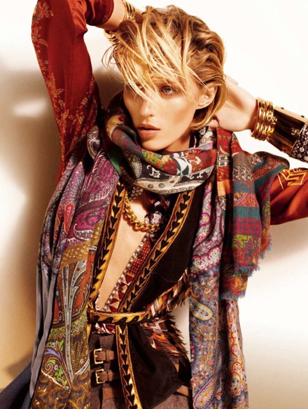 Anja Rubik ấn tượng trong quảng cáo Etro - 1