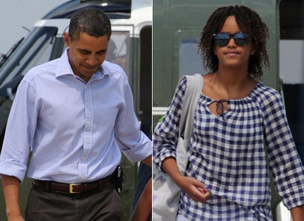 Chùm ảnh: Kỳ nghỉ hè của gia đình Tổng thống Mỹ  - 5