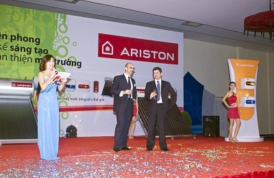 Ariston ra mắt sản phẩm máy nước nóng mới - 1 Ariston ra mắt sản phẩm máy nước nóng mới - 1