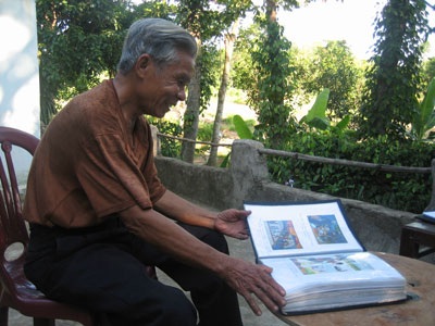 Những lão nông say mê vẽ Bác Hồ - 1 Những lão nông say mê vẽ Bác Hồ - 1