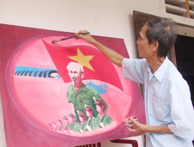Những lão nông say mê vẽ Bác Hồ - 3